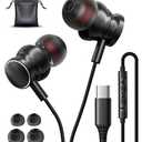 Acoustix Premium Sound Stereo Earbuds With Lightning USB C Connector