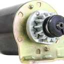 5777 Steel Gear Starter Motor Replacement for Briggs & Stratton 593934 693551 Craftsman John Deere L100 Cub Cadet LT1018 14.5 17 17.5 18 18.5 19 HP TORO New Holland LG693551 33R777 33R877