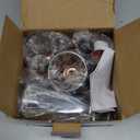 Bathtub Faucet and Shower Knobs Replacement,Easy to Install Tub Spout Set for 1/2" Copper Pipe,1/2" IPS and 3/4" IPS with Install Tool, Chrome