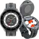 Smart Watch Pill Box, Fitness Smartwatch with Bluetooth Call for Men, Water Resistant Pill Organizer for Emergency, Pill Case for Emergency, Small Pill Container for Vitamin, Fish Oil