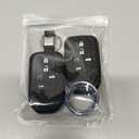 2 pcs Compatible with Honda Passport CR-V Accord Pilot Civic HR-V Insight Carbon Fiber Looks Key Fob Cover Case Key Chain Protector Keyless Remote Holder