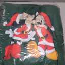 Disney Santa Mickey and Minnie Mouse Holiday Throw Pillow (18x18)