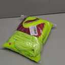 Kid Girl Elf Christmas Cape Xmas Green Fur Hooded Cloak Christmas Cosplay Santa Outfit, Large