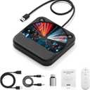 External Portable CD Player for Car, Plug and Play Car CD Player with USB Port AUX Port, Universal USB Player for Vehicle, Laptop, TV, Computer, for Android 4.4 and Above Navigation