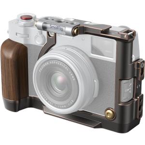 SmallRig X100VI Retro Cage for FUJIFILM X100VI, with 3/8"-16 Locating Holes for ARRI, Built-in Quick Release Plate for Arca, Shutter Button, and Hot Shoe Cover - 4557