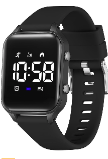 LAVAREDO Kids Digital Watches for Boys Girls,Waterproof Sport Watch with Pedometer Stopwatch Vibration Alarm for Ages 5-13,No App Fitness Tracker Watch for Kids Teens Birthday Christmas Gifts