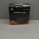 Giraffe Tools Garden Hose 75FT 1/2 Non-Expandable Lightweight Flexible Water Hoses Burst 600 psi with 9 Spray Function Nozzle Heavy Duty Hose