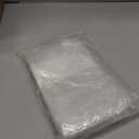 100 PCS 6" x 8" Thick 5 Mil Clear Zip Poly Bags Plastic Reclosable Zip Seal Lock Bags Heavy-Duty Photo Cards Snacks Seeds Zipper Bag