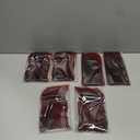 Minatee 150 Pieces Disposable Cutlery Set Plastic Silverware Heavy Duty Utensil Sets 50 Forks 50 Knives 50 Spoons for Home Office School Party Picnics Restaurant Outdoor Events(Red)