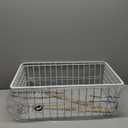 ClosetMaid Wire Basket 4 Drawer Organizer Unit with Shelf for Pantry, Closet, Clothes, Linens, Sturdy Steel, Easy Assembly, White