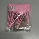 Motthjcw 24 Pack Halloween Witch Pens, Princess and Witch Party Favors, Witch Party Decorations, Fluffy Pink Pom Puff Ballpoints & Striped Witch Broom Ballpoints, Cute Pens Pink Office Supplies