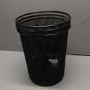 Mind Reader Mesh Trash Can, Set of 3, Waste Paper Basket, Round, Office, Metal Mesh, 11.5" L x 11.5" W x 13.75" H, Black