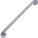 Amazon Basics Bathroom Handicap Safety Grab Bar, 36 Inch Length, 1.25 Inch Diameter, Holds up to 500LBs, ADA Compliant, Stainless Steel