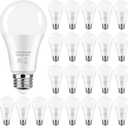 24-Pack LED Light Bulbs 100 Watt Equivalent, 14W 1600Lumens Bright A19 LED Bulbs, Standard E26 Medium Screw Light Bulbs 5000K Daylight White, 90+ CRI, 25000+Hrs Lifespan, No-Flicker, Non-Dimmable