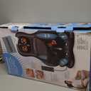 COMFIER Shiatsu Neck Back Massager with Heat,2D/3D Massage Chair Pad with App Control,Deep Tissue Kneading Massage Chair Pad with Compression,Adjustable Back Coverage,Black