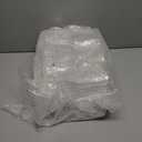 Ciaell 12 Pack Plastic Wine Glasses - 10 Oz Plastic Wine Glasses with Stem - Gold Rim Disposable Cups for Parties & Weddings & Poolside & Toasting & Outdoors