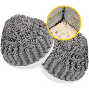 Cone Brush Heads (2 Units) for Electric Cleaning Brush The Corners and Hard-to-Reach Places