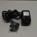 CWKJ Fountain Pump, 400GPH(25W 1500L/H) Submersible Water Durable Outdoor Pump with 6.5ft Tubing (ID x 1/2-Inch), 3 Nozzles for Aquarium, Pond, Fish Tank, Hydroponics