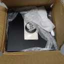 Honeydak Piggy Bank for Adult Password Stainless Steel 5.9 Inch Reusable Metal Money Saving Box with Combination Lock, 10000 Target Savings Challenge Metal Box with Counting for Cash Saving(Black)