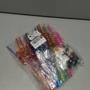 24 PCS Reusable Straws for Halloween Theme Party Birthday Decorations with 2 PCS Cleaning Brushes (Halloween Pumpkin)