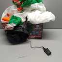 7FT Christmas Inflatables Decorations with Built-in Music & 360 Rotation Colorful Projector LED Light Snowman Christmas Blow Up Yard Decorations Indoor Outdoor Christmas Decorations Decor