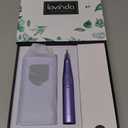 Lavinda Electric Nail Drill Machine, Professional 35000RPM Nail File Cordless Rechargeable Nail Efile for Acrylic Gel Nails, Manicure Pedicure Polishing Shape Tools for Salon Home Use-Purple