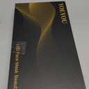 Red Light Therapy for Face, Infrared LED Face Mask Light Therapy 4 Light Waves with 850nm Near Infrared, Portable Rechargeable Red Light Therapy Mask Skincare Device for Facial Rejuvenation (Black)