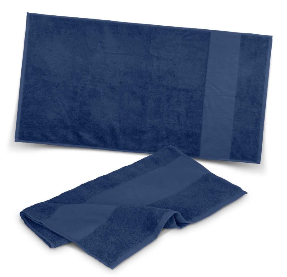 American Heritage Dark Blue Hand Towel 3pack, 13.7" x 29.5", 2PCS