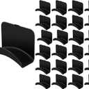 Headphone Wall Hangers Adhesive Gaming Headset Holder Hooks for Wall Mount Strong Universal Stand Hooks for Most Headphone Controller, Hat, Baseball Caps, Door, Closet(Black,30 Pcs)