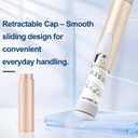 60 Unit V2 Reusable Peptide Pen Injector – Adjustable Dose Dial Injection Pen, Fits 3ml Cartridges, Retractable Cap, Clear Scale, Portable Travel Device - Gold incomplete set