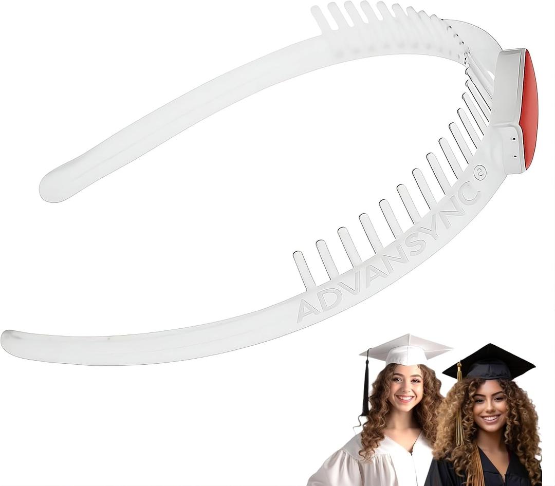 4 x The Original GradCapBand Secure Your Grad Cap on Natural Hair, Braids, Locs, Twists, Curls and Straight Hair