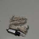 Vigdur Led Curtain String Lights, 2 Packs 8FT Window Fairy Lights for Bedroom with 210 Warm LEDs, Hanging Twinkle Indoor String Light for Party Wedding Garden Wall Decor(8 * 7ft)