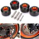 CICMOD Motorcycle Front Rear Fork Wheel Frame Slider Crash Protector for 125 200 390 Duke