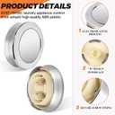 2 Pack DC97-18058C Laundry Appliance Control Knob by Beaquicy - Replace DC97-18058A, DC97-18058B, DC67-00680A, AP6002623, PS11735268, EAP11735268