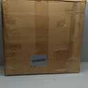 ODK 48 Inch White Computer Desk with 8 Fabric Drawers, Modern Office Desk with Large Storage for Home Office, Study, Gaming, White