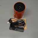 AAXA HP Halloween Projector (2025 Upgraded) for Haunted Windows, Auto-Start, Holographic Projections, Short Throw, HD 1080P, Portable Projector with 8 Pre-Loaded Hologram Movies, Built-in Speaker, Orange