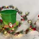 6FT Christmas Garland with Lights,Battery Operated 25 LED 9 Modes with Pine Cones Red Berries Branches Garland Christmas Decorations for Indoor Outdoor Home, Perfect for Festive Xmas Decor