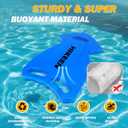 2 x Hikeen Swim Kickboard - Large Size & High Buoyancy Kick Board Swim Adult for All Levels, Durable HDPE Kickboard Adult Swim Training for Pool & Open Water, 21in*15.8in*1.6"