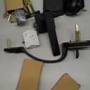 Veise VE017G-H Wi-Fi Smart Fingerprint Front Door Lock Set, Remote App Control, Keyless Entry Deadbolt with Handle, Backlit Keypad, IP55 Weatherproof, Auto Lock, Easy to Install, Matte Black