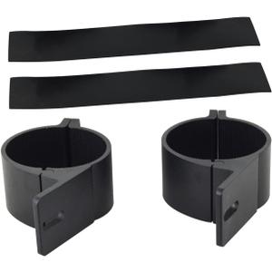 Willpower 2PCS 3" inch Mounting Bracket Tube Clamp Roof Roll Cage Holder for LED HID Light bar (76-81mm) (3 inch)