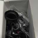 slopehill Professional Ionic Hair Dryer, Powerful 1800W Fast Drying Low Noise Blow Dryer with 2 Concentrator Nozzle 1 Diffuser Attachments for Home Salon Travel (Grey)