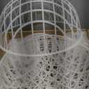 Leinuosen 4 Pack Chicken Ball Cage 15.75'' Movable Mesh Chicken Coops Plastic Detachable Rabbit Hutch Rolling Safety Cage Prevents Dog Bites Horse Trampling for Chicks Rabbits Birds Ducks Outdoor