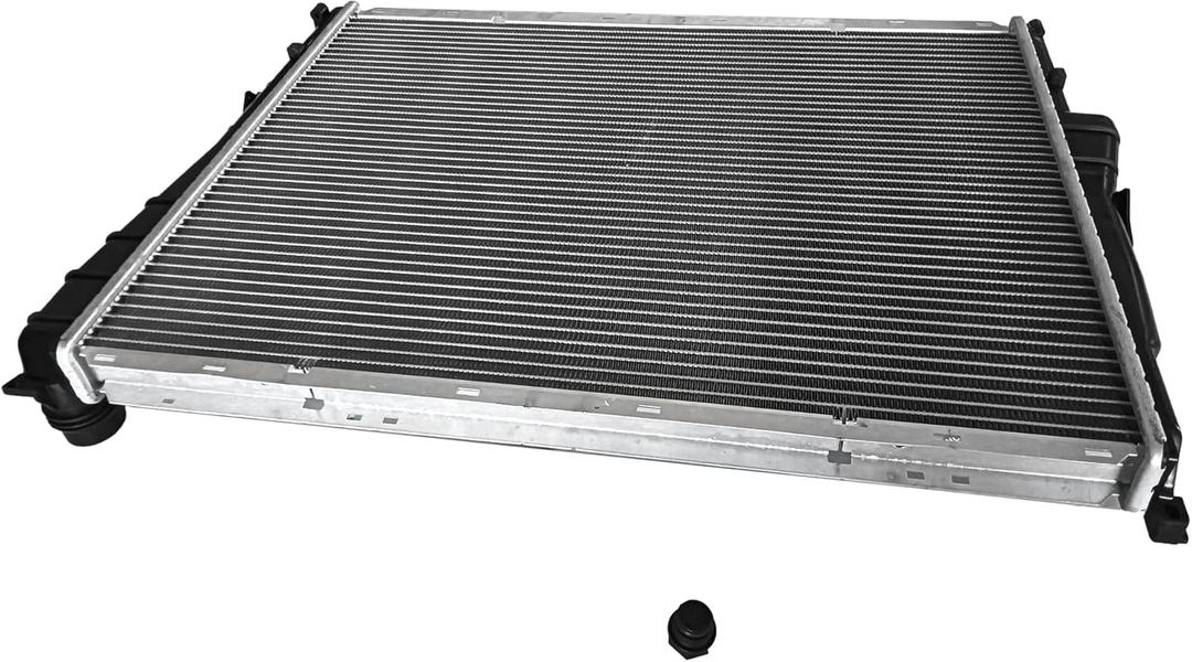 Aluminum Crossflow Radiator Compatible with BMW E46 E85 Z4 320i 323i 325xi 328Ci 328is 2636 DPI2636 Q2636