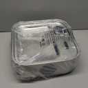 oneisall Dog Water Fountain for Large Dogs, 10L/2.6Gal Dog Fountain Water Bowl with Multi-Filtration & Deeper Drinking Aera, Large pet Water Fountain with Water Window & LED, Ultra-Quiet, 10L Dog Fountain+2 Sets Filters