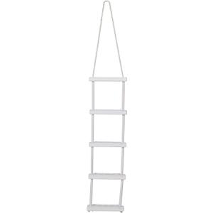 Attwood 11865-4 Rope Ladder, 5 Steps, 11 1/2-inches Wide x 64-inches Long, Non-Slip Step Surfaces, Nylon Rope Attwood 11865-4 Rope Ladder, 5 Steps, 11 1/2-inches Wide x 64-inches Long, Non-Slip Step Surfaces, Nylon Rope