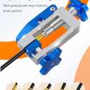 Pawfly 2 in 1 Bike Hydraulic Brake Tool Kit, Bicycle Oil Brake Needle Driver Insertion Tool with Hydraulic Hose Cutter, Hydraulic Hose Fitting Insert Tool, Hydraulic Disc Brake Hose Line Cutter