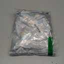 SIAEAMRG Womens Shiny Metallic High Waist Stretchy Jogger Pants, Wet Look Hip Hop Club Wear Holographic Trousers Sweatpant (Large, Silver)