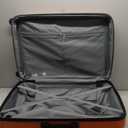 Amazon Basics 30" Hardside Large Checked Luggage, Expandable For Up to 15% More Space, Hardshell Suitcase With Wheels, Scratch-Resistant Surface, Four Multi-directional Wheels, Orange