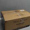 MALACASA 3 Tier Serving Trays for Party, Porcelain Serving Platters and Trays, 12 Inch Tiered Tray Stand, Fruit Tray, Trays for Serving Food, White Dessert Stand with Collapsible Sturdier Metal Rack