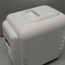 Cooluli Mini Fridge for Bedroom - Car, Office Desk & Dorm Room - Portable 4L/6 Can Electric Plug In Cooler & Warmer for Food, Drinks, Skincare Beauty & Makeup - 12v AC/DC & Exclusive USB Option, White